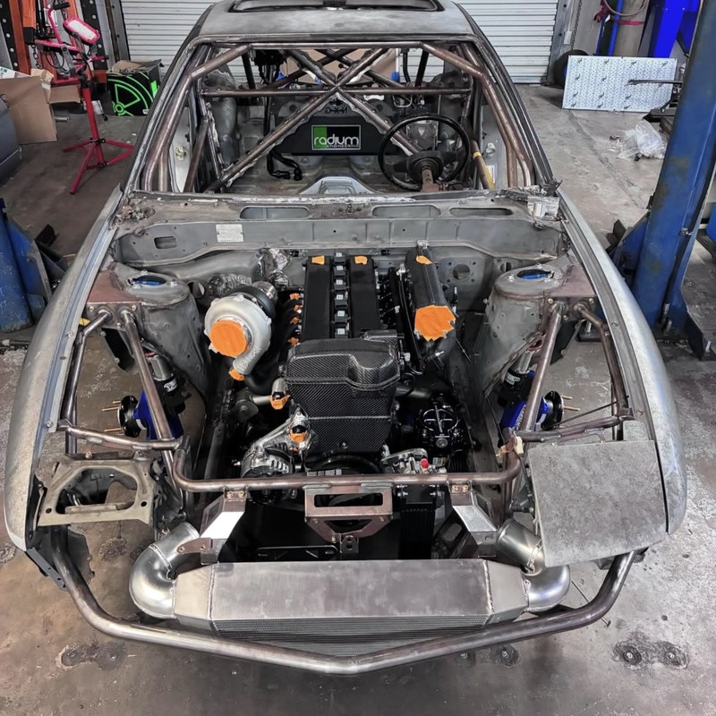 S-chassis drift build front view
